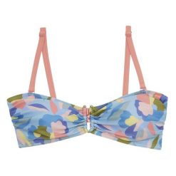 Top Bikini W Abstrakcyjne Kwiaty Dla Kobiet Aceana III. Czerwone bikini Regatta, bez wzorów. Za 39.99 zł.