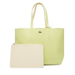 Torebka Lacoste. Czerwone shopper bag Lacoste, bez wzorów, bez dodatków. Za 609.99 zł.