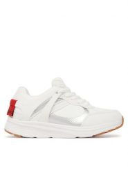 HUGO Sneakersy G01159 M Biały. Białe buty sportowe dziewczęce Hugo, ze skóry, bez zapięcia. Za 325.99 zł.