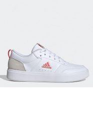 Adidas Sneakersy "PARK ST" w kolorze białym rozmiar: 39. Białe obuwie sportowe damskie Adidas, bez zapięcia. Za 143.56 zł.