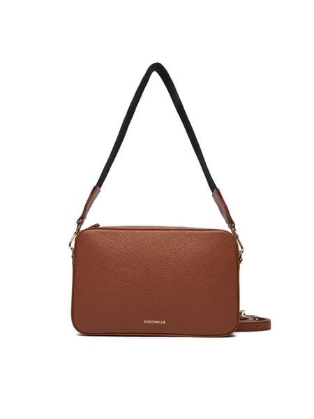 Coccinelle Torebka MN5 Tebe E5 MN5 52 01 01 Brązowy. Brązowe torebki klasyczne damskie Coccinelle, ze skóry, bez dodatków. Za 659.99 zł.