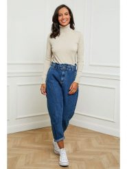 Soft Cashmere Golf w kolorze beżowym rozmiar: 38/40. Brązowe golfy damskie Soft Cashmere, bez wzorów, z kaszmiru, bez ramiączek. Za 145.80 zł.