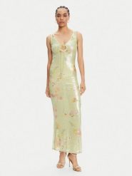 Bardot Sukienka koktajlowa Eloda 59954DB Zielony Regular Fit. Zielone sukienki damskie Bardot, bez wzorów, z syntetyku, wizytowe, bez ramiączek. Za 409.99 zł.