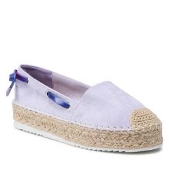 Espadryle Jenny Fairy. Fioletowe espadryle damskie Jenny Fairy, bez wzorów, bez obcasa. Za 119.99 zł.