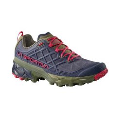 Damskie buty trekkingowe La Sportiva Akyra II. Niebieskie obuwie trekkingowe damskie La Sportiva, bez zapięcia. Za 717.70 zł.
