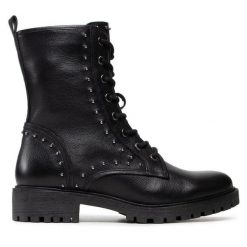 Trapery Geox. Czarne trapery damskie Geox, bez zapięcia. Za 589.99 zł.