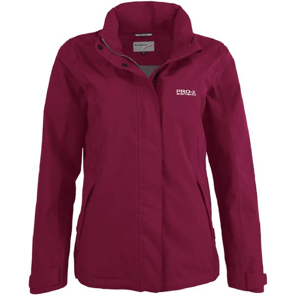 Kurtka damska Pro-X Elements Sky Ladies. Fioletowe kurtki damskie PRO-X ELEMENTS, bez wzorów, z materiału, z kapturem. Za 635.00 zł.