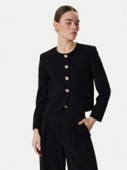 Marella Marynarka Falesia 2613041063 Czarny Regular Fit. Czarne marynarki i żakiety damskie Marella, bez wzorów, z syntetyku. Za 1,309.00 zł.