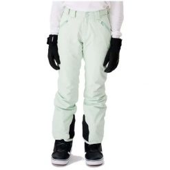 Spodnie snowboardowe damskie Rip Curl Rider. Zielone spodnie sportowe damskie Rip Curl, na zimę, m, bez wzorów, narciarskie. Za 369.99 zł.