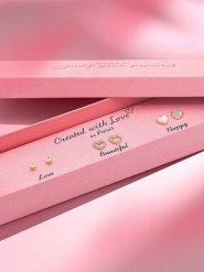 Created with Love 3-częściowy zestaw kolczyków-wkrętek "Tender" z cyrkoniami rozmiar: onesize. Białe kolczyki damskie Created with Love, z cyrkonią, z mosiądzu. Za 56.99 zł.