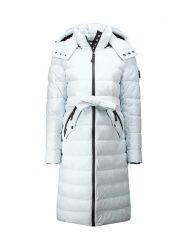 Canadian Peak Płaszcz zimowy "Cabimeak" w kolorze błękitnym rozmiar: XL. Niebieskie płaszcze damskie Canadian Peak, na zimę, xl, bez wzorów, z puchu, bez kaptura. Za 396.88 zł.