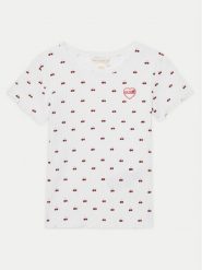 Guess T-Shirt K5GI19 KCSQ4 Czerwony Regular Fit. Czerwone koszulki i t-shirty dziewczęce Guess, z aplikacjami, z bawełny, bez kołnierzyka, bez ramiączek. Za 59.99 zł.
