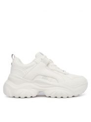 Buffalo Sneakersy Bliss One 1636360 Biały. Białe obuwie sportowe damskie Buffalo, ze skóry, bez zapięcia. Za 389.99 zł.