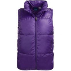 Damska kamizelka Reebok pikowana, fioletowa XS. Fioletowe kamizelki damskie Reebok, xs, bez wzorów, z puchu, bez kaptura. Za 186.99 zł.