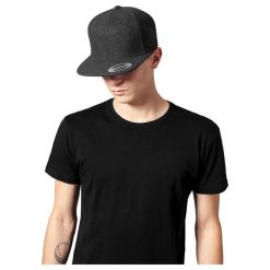 Czapka Flexfit melton wool. Szare czapki z daszkiem damskie FLEXFIT, bez wzorów, z wełny. Za 140.00 zł.