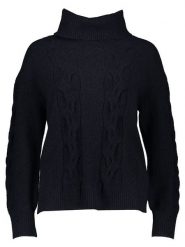 Gerry Weber Sweter w kolorze czarnym rozmiar: 38. Czarne golfy damskie Gerry Weber, ze splotem, bez kołnierzyka. Za 166.88 zł.