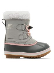 Sorel Śniegowce Yoot Pac™ Nylon Wp 2114112081 Szary. Szare kozaki dziewczęce Sorel, bez wzorów, z materiału, bez obcasa, bez zapięcia. Za 299.99 zł.