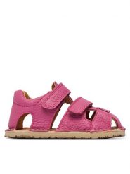 Froddo Sandały Barefoot Flexy Avi G3150263-7 M Różowy. Czerwone sandały dziewczęce Froddo, ze skóry, bez obcasa, bez zapięcia. Za 319.99 zł.