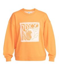 Bluza turystyczna damska Roxy Take Your Place. Brązowe bluzy damskie Roxy, m, bez wzorów, z bawełny, bez kaptura. Za 337.30 zł.