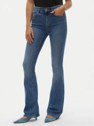 Vero Moda Jeansy Flash 10302478 Niebieski Flared Fit. Niebieskie jeansy damskie Vero Moda. Za 249.99 zł.