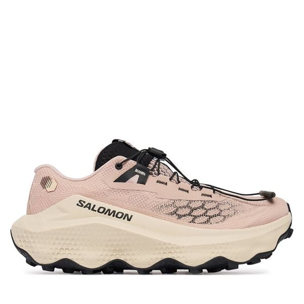 Buty do biegania Salomon. Brązowe obuwie sportowe damskie Salomon, do biegania. Za 649.99 zł.