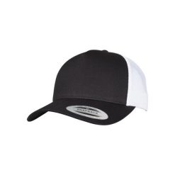 Czapka Flexfit 5-panel retro 2-tone. Białe czapki damskie FLEXFIT, bez wzorów. Za 87.50 zł.