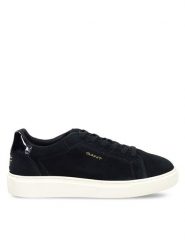 Gant Sneakersy 31533995 Czarny. Czarne obuwie sportowe damskie Gant, ze skóry, bez zapięcia. Za 479.99 zł.