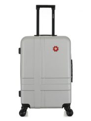 SWISS KOPPER Walizka "Uster" w kolorze szarym - 41 x 65 x 26 cm rozmiar: onesize. Szare walizki SWISS KOPPER, bez wzorów, z materiału. Za 173.99 zł.