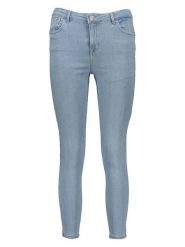 ONLY Dżinsy - Skinny fit - w kolorze błękitnym rozmiar: XL/L32. Niebieskie jeansy damskie Only, z podwyższonym stanem. Za 109.78 zł.