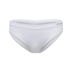 Damskie figi bezszwowe Hummel Juno Hipster. Białe figi Hummel, bez wzorów, z bawełny. Za 74.15 zł.