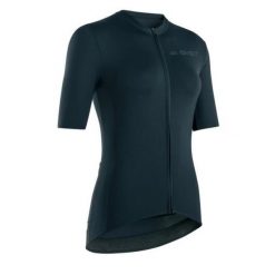 Koszulka rowerowa SUPREMO Lady, czarna. Czarne koszulki damskie GIST, bez wzorów, bez kołnierzyka, bez ramiączek. Za 399.00 zł.