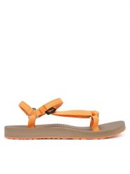 Teva Sandały Original Universal Slim 1150110 Pomarańczowy. Brązowe sandały damskie Teva, bez wzorów, z materiału, bez obcasa, na płaskiej podeszwie, bez zapięcia. Za 299.99 zł.