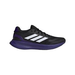 Damskie buty do biegania adidas Run falcon 5. Białe obuwie sportowe damskie Adidas, bez zapięcia, do biegania. W wyprzedaży za 228.90 zł.