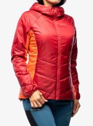 Kurtka ocieplana damska La Sportiva Mythic Primaloft Jkt. Czerwone kurtki damskie La Sportiva, s, bez wzorów, z materiału, bez kaptura. Za 1,362.05 zł.