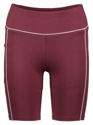 Copenhagen Studios Szorty sportowe w kolorze bordowym rozmiar: XS. Czerwone spodenki sportowe damskie Copenhagen Studios, xs, bez wzorów, z materiału, z podwyższonym stanem, outdoorowe. Za 61.31 zł.
