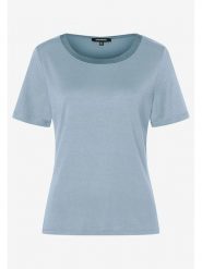 More & More Koszulka w kolorze niebieskim rozmiar: 36. Niebieskie koszulki damskie More & More, bez wzorów, bez kołnierzyka, bez ramiączek. Za 61.60 zł.