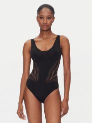 Wolford Body Thermal 77118 Czarny Slim Fit. Czarne body i gorsety Wolford, bez wzorów, z syntetyku. Za 569.99 zł.