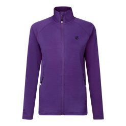 Kurtka damska zapinana na zamek Dare 2B Lowline Core Stretch. Fioletowe kurtki damskie Dare 2b, m, bez wzorów, z elastanu, bez kaptura. Za 192.00 zł.