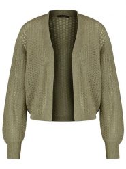 TAIFUN Kardigan w kolorze khaki rozmiar: 42. Brązowe kardigany damskie Taifun, bez wzorów, z wełny. Za 140.53 zł.