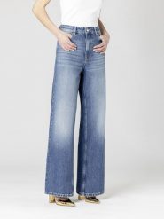 Joop Jeans Dżinsy - Comfort fit - w kolorze niebieskim rozmiar: W27. Niebieskie jeansy damskie Joop! Jeans, z podwyższonym stanem. Za 390.95 zł.