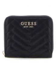 Guess Portfel w kolorze czarnym - 11 x 9 x 2 cm rozmiar: onesize. Czarne portfele damskie Guess, z aplikacjami, z materiału. Za 183.15 zł.