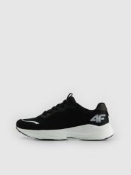 4F Buty do biegania AERIX damskie - czarne 36. Czarne obuwie sportowe damskie 4F, na lato, z materiału, bez zapięcia, do biegania. Za 399.99 zł.