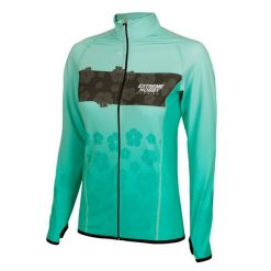 Bluza damska do biegania rozpinana EXTREME HOBBY FLOWERS. Zielone bluzy damskie EXTREME HOBBY, na jesień, xl, bez wzorów, z elastanu, bez kaptura. Za 219.00 zł.