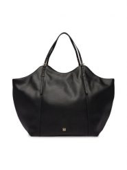 HUGO Torebka Neeko P_Tote 50558244 Czarny. Czarne shopper bag Hugo, ze skóry, bez dodatków. Za 899.99 zł.