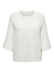 JDY Sweter "Elanora" w kolorze białym rozmiar: M. Białe swetry klasyczne damskie JDY, m, bez kołnierzyka. Za 101.47 zł.