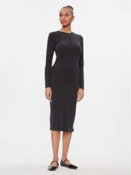 Vero Moda Sukienka codzienna Phine 10299277 Czarny Regular Fit. Czarne sukienki damskie Vero Moda, bez wzorów, z syntetyku, bez ramiączek. Za 189.99 zł.