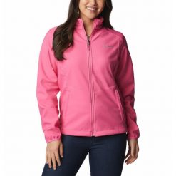 Kurtka Przejściowa Damska Columbia Kruser Ridge II Softshell. Czerwone kurtki sportowe damskie Columbia, l, bez wzorów, z softshellu, bez kaptura. Za 329.40 zł.
