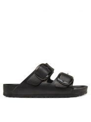 Birkenstock Klapki Arizona Big Buckle Eva 1029641 Czarny. Czarne klapki damskie Birkenstock, bez wzorów, z syntetyku, bez obcasa, bez zapięcia. Za 299.99 zł.