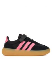 Adidas Sneakersy Barreda Decode Shoes Kids KJ6821 Czarny. Czarne buty sportowe dziewczęce Adidas, ze skóry, bez zapięcia. Za 199.99 zł.