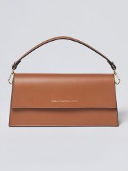 CXL by Christian Lacroix Skórzana torebka w kolorze jasnobrązowym - 28 x 13 x 6 cm rozmiar: onesize. Brązowe torebki klasyczne damskie CXL by Christian Lacroix, z materiału, bez dodatków. Za 347.99 zł.
